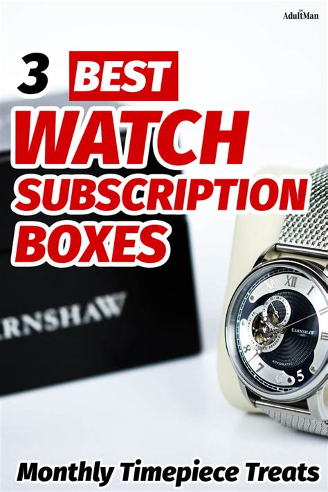 monthly watch subscription men.